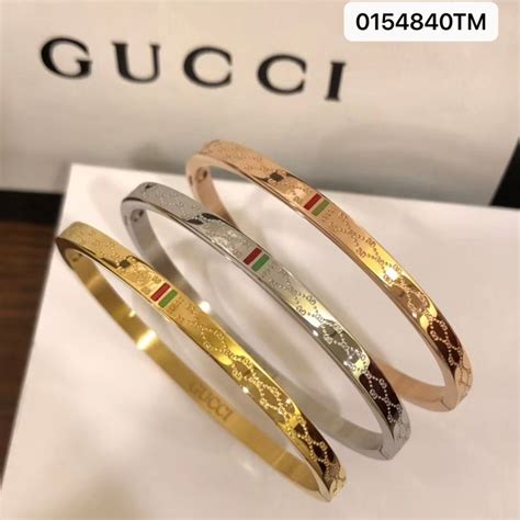 gucci bangle women|gucci new women's bracelets.